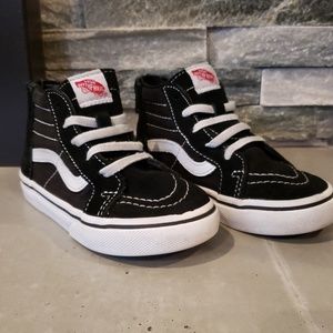 Vans Sk8 Hi Zip Up Size 9 Toddler